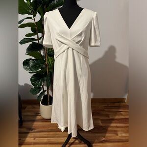 Tommy Hilfiger White Midi Dress